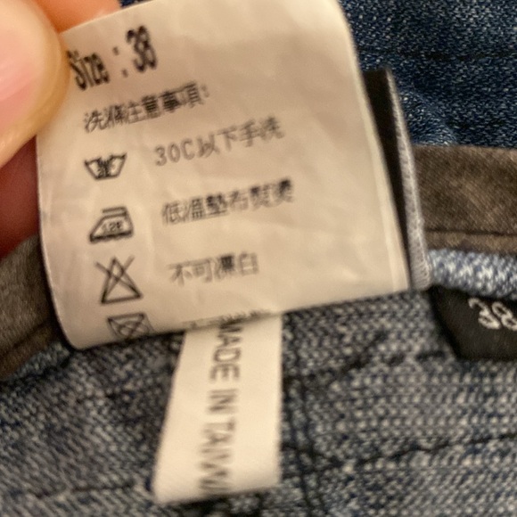 IROO soft denim Mid -rise wide leg - Picture 8 of 8